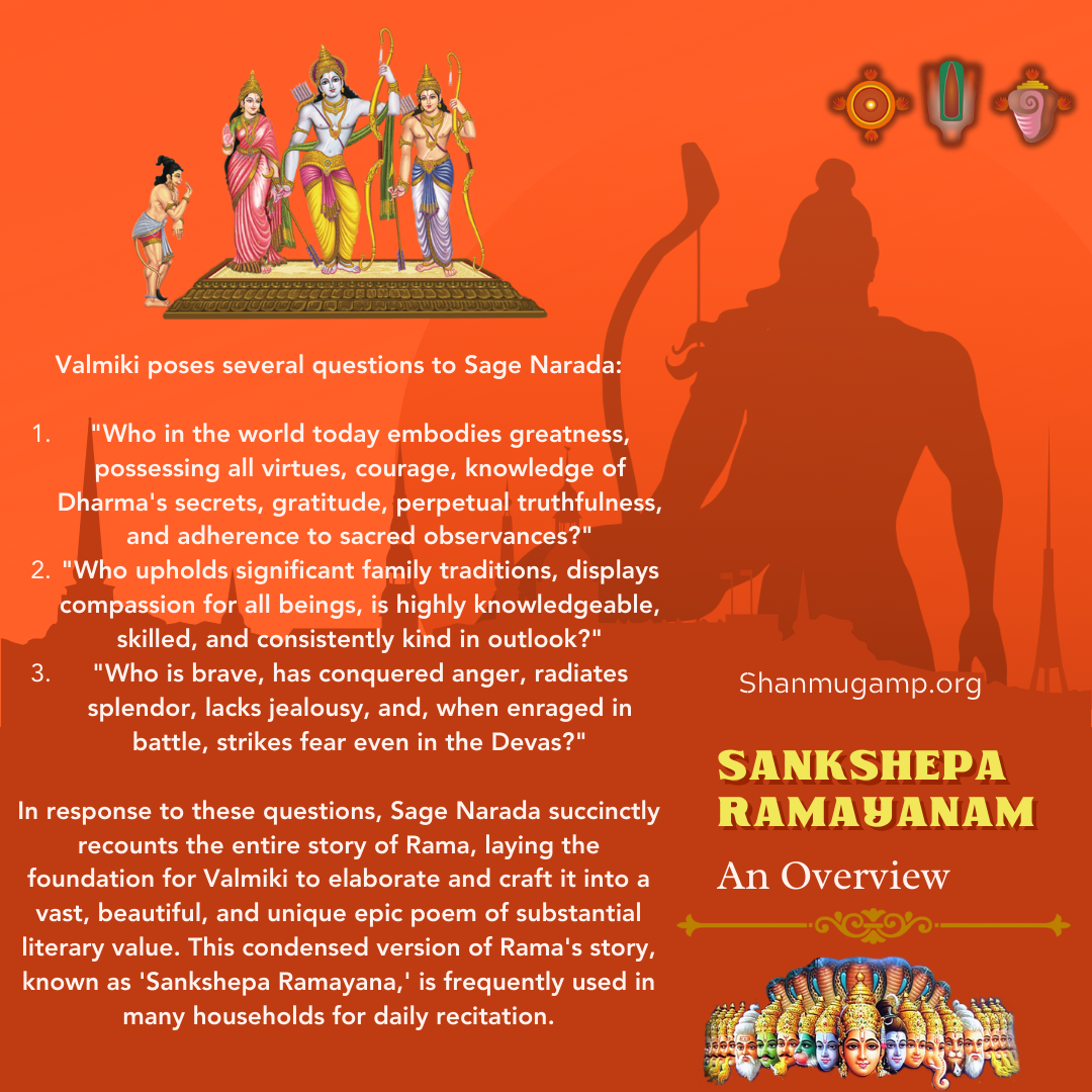 Sankshepa Ramayanam: The Essence of Valmiki’s Epic